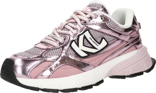 Karl Lagerfeld Low-Top Sneakers Orion Sidetrim Mix Lo in poeder roze