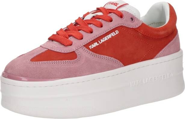 Karl Lagerfeld Low-Top Sneakers Kobo Iii Apron Front Lo in rood