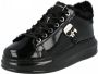 Karl Lagerfeld Sneakers Kapri Ikon Shine Lo Lace in zwart - Thumbnail 3