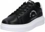 Karl Lagerfeld 's shoes leather trainers sneakers Kapri Plexikonic Zwart - Thumbnail 5