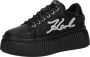 Karl Lagerfeld Sneakers Kreeper Lo Signia Rhinestone Lo in zwart - Thumbnail 1