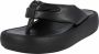 Karl Lagerfeld Gestikte Teenslippers Black Dames - Thumbnail 2