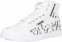 Kawasaki Graffiti Canvas Sneakers Multicolor Dames - Thumbnail 1