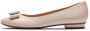 Kazar Beige ballerina's voor dames - Thumbnail 2