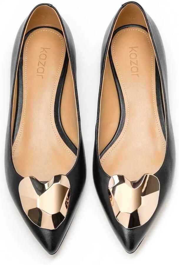 Kazar Zwarte pumps voor dames.Dit product valt klein uit. - Foto 3