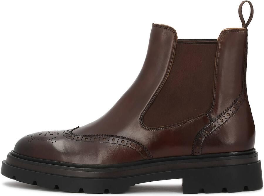 Kazar Chelsea boots chocoladebruin