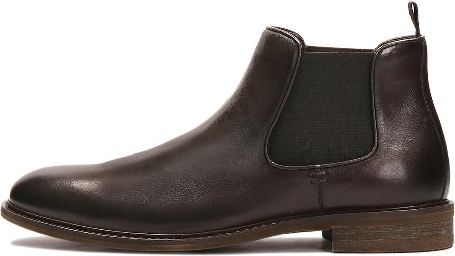 Kazar Men s brown leather slip-on Chelsea boots - Foto 2