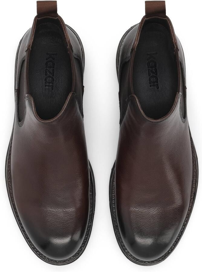 Kazar Chelsea boots donkerbruin - Foto 3