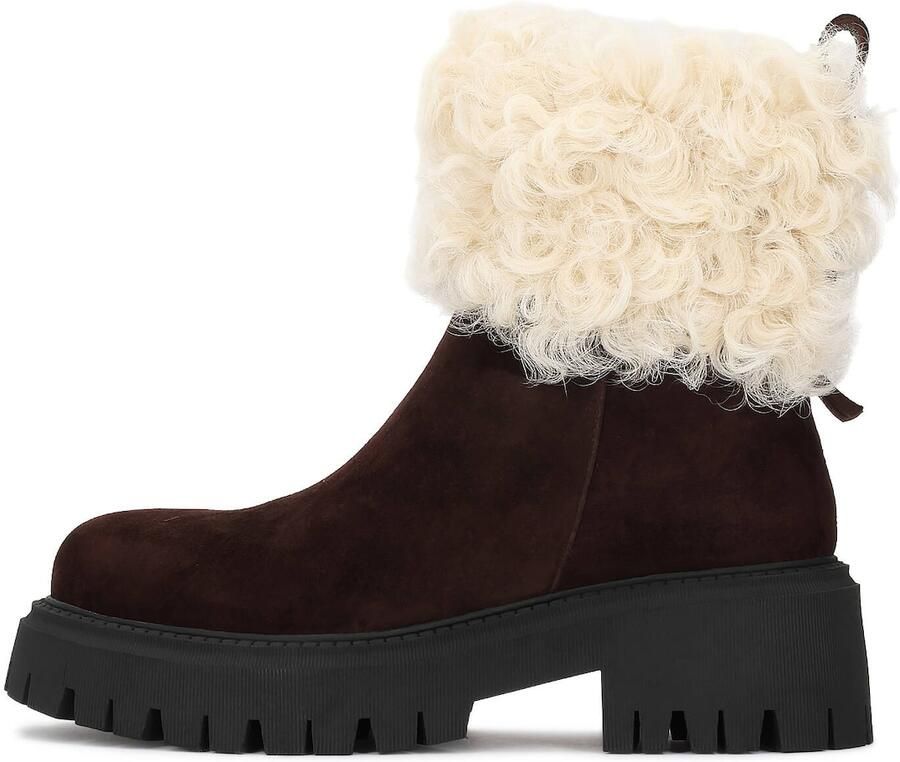 Kazar Chelsea boots ecru bruin