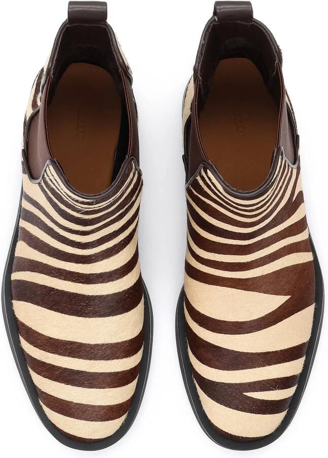 Kazar Chelsea boots sand chocoladebruin - Foto 4
