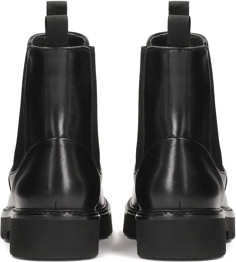 Kazar Classic black men's Chelsea boots on a trefoil sole - Foto 3