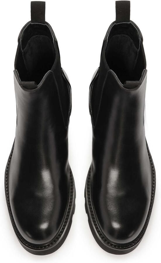 Kazar Classic black men's Chelsea boots on a trefoil sole - Foto 4