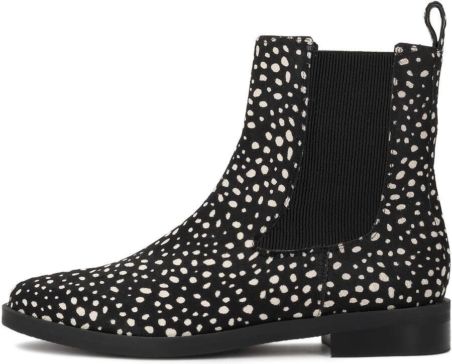 Kazar Chelsea boots zwart wit