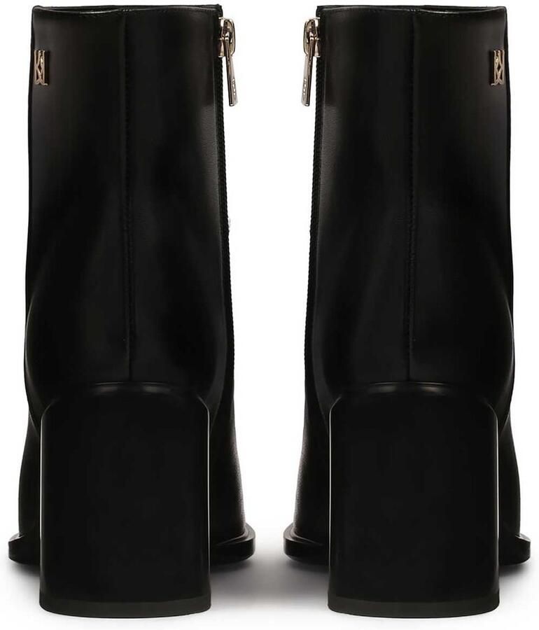 Kazar Black leather boots with a wide heel - Foto 3