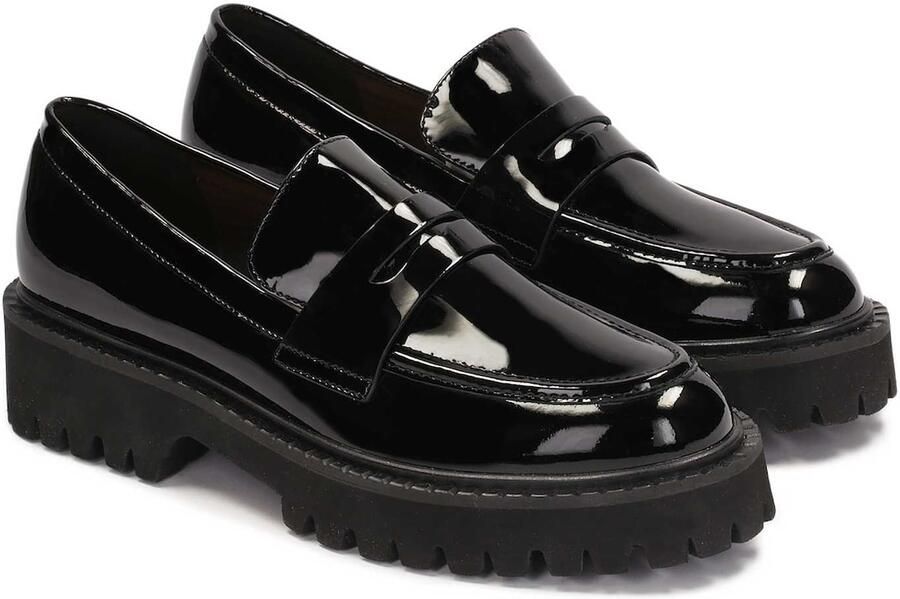 Kazar Gelakte schoenen met track zool.Dit product valt groot uit. - Foto 5