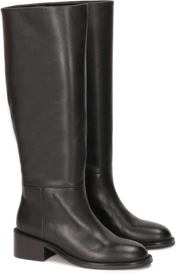 Kazar Leren laarzen met slip-on bovenwerk Black Dames - Foto 2