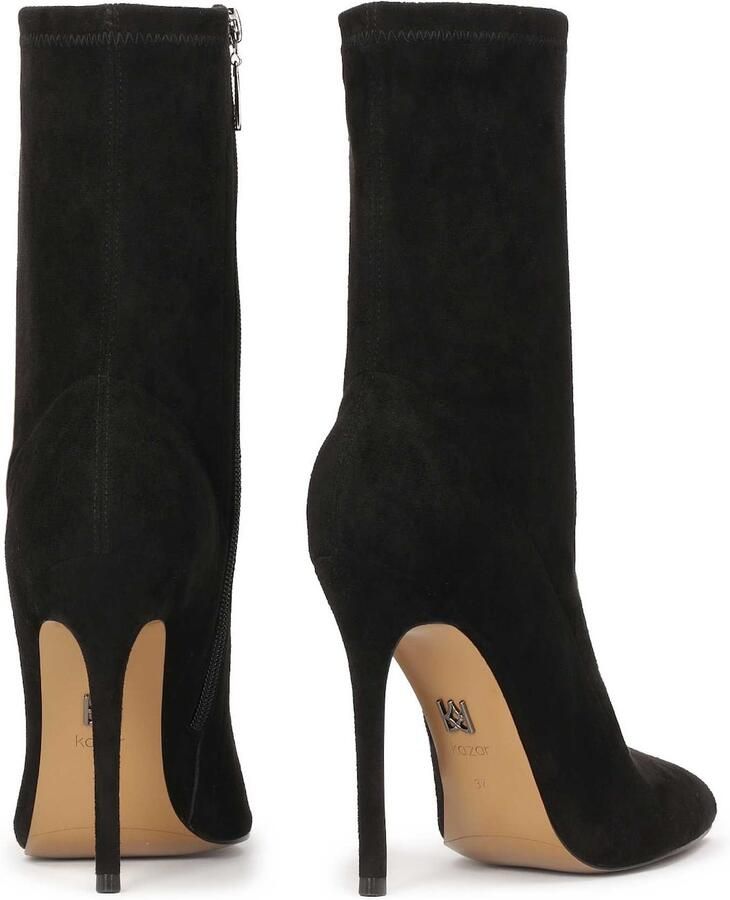 Kazar Zwarte stiletto laarzen met hak.Dit product valt groot uit. - Foto 6