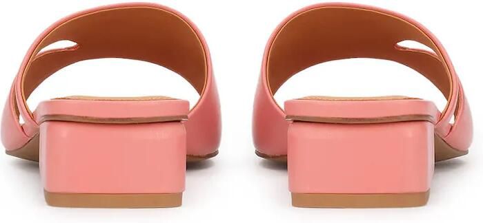 Kazar Pink mules with a wide heel - Foto 5