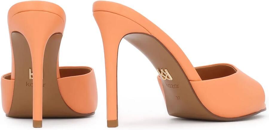 Kazar Orange high heel mules - Foto 4