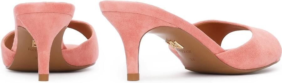 Kazar Pink suede mules - Foto 4