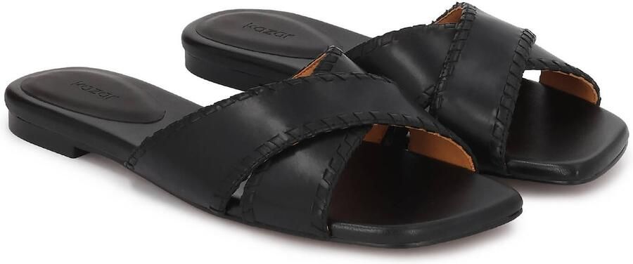 Kazar RENESME leren slippers - Foto 5
