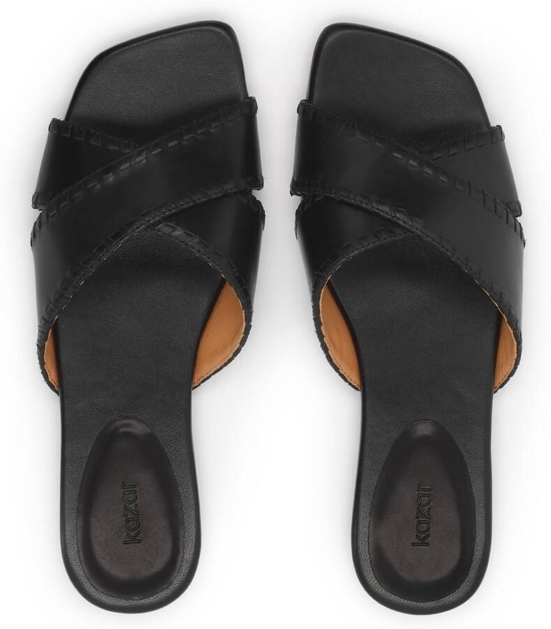Kazar RENESME leren slippers - Foto 4