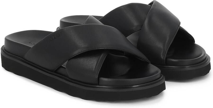 Kazar Leather slides with soft straps - Foto 2