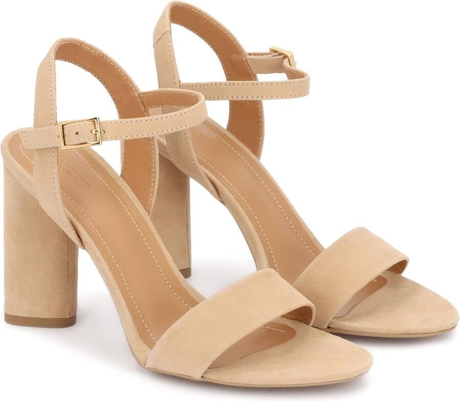 Kazar Suede sandalen in beige - Foto 2