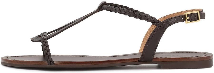Kazar Sandalen met riem donkerbruin