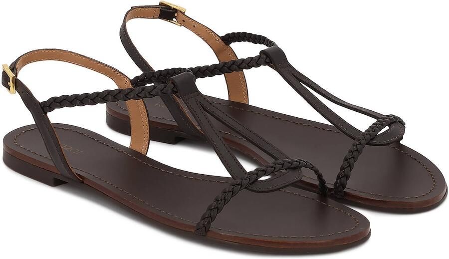 Kazar Sandalen met riem donkerbruin - Foto 3