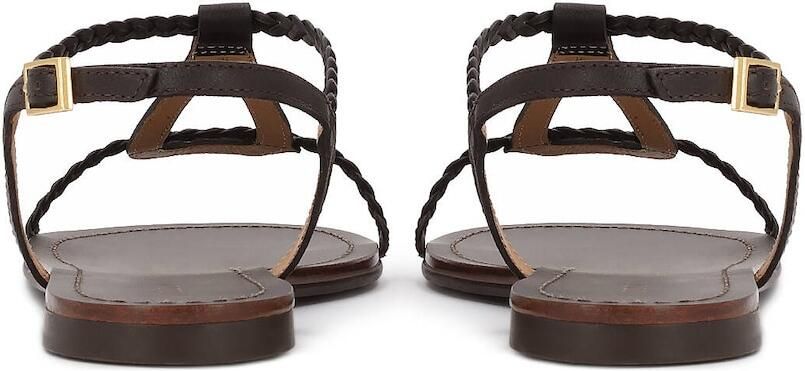 Kazar Sandalen met riem donkerbruin - Foto 4