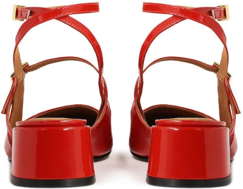 Kazar Patent leather red pumps - Foto 2
