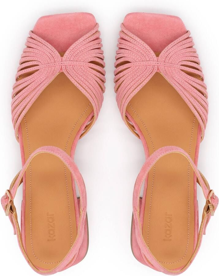 Kazar Sandalen met riem rosa - Foto 2