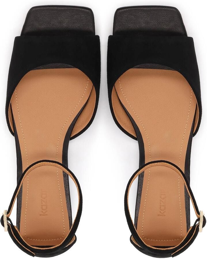 Kazar Sandalen met riem zwart - Foto 3