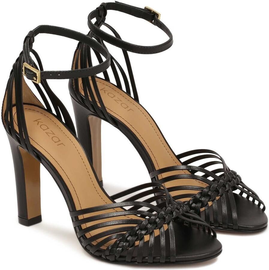 Kazar Sandalen met riem zwart - Foto 2