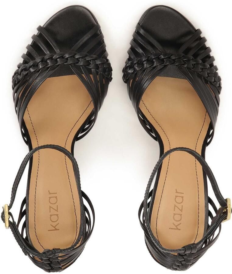 Kazar Sandalen met riem zwart - Foto 3