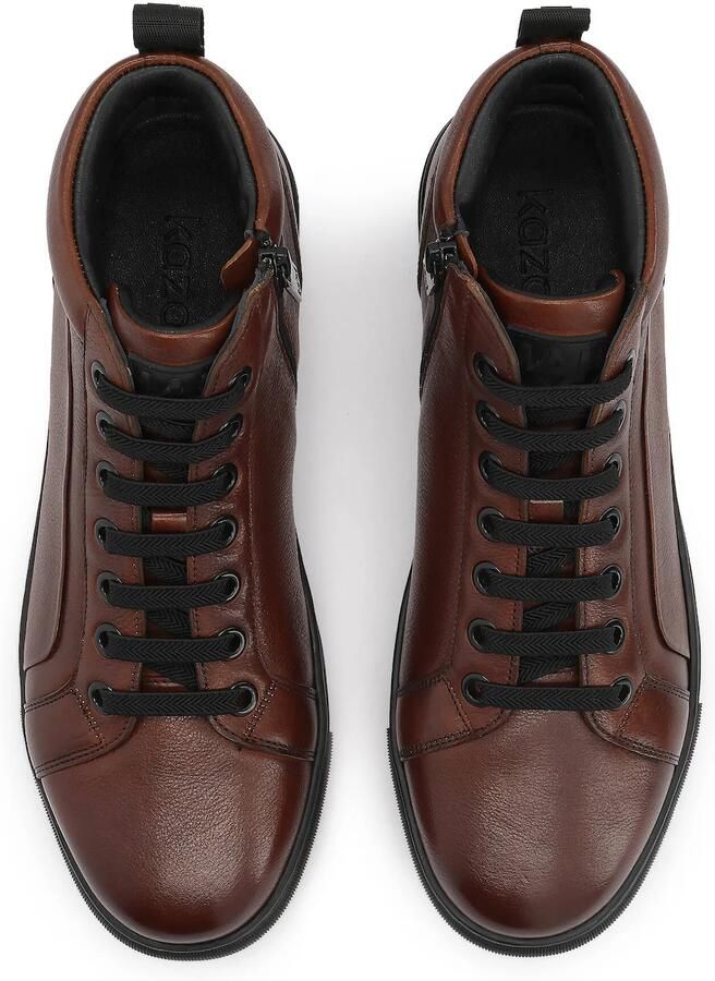 Kazar Sneakers hoog bruin - Foto 2