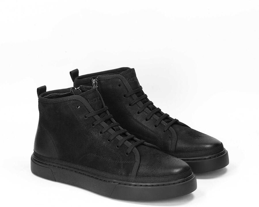 Kazar Zwarte sneakers met enkelhoog bovenwerk - Foto 3