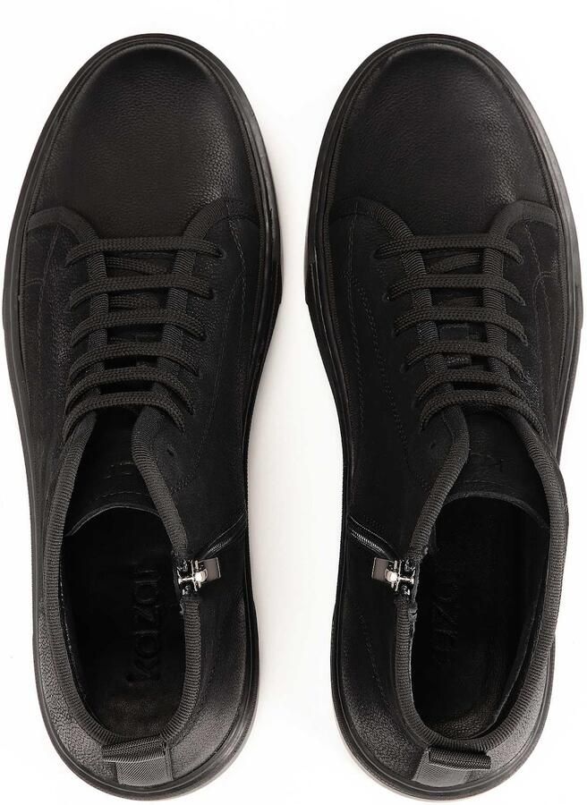 Kazar Zwarte sneakers met enkelhoog bovenwerk - Foto 4