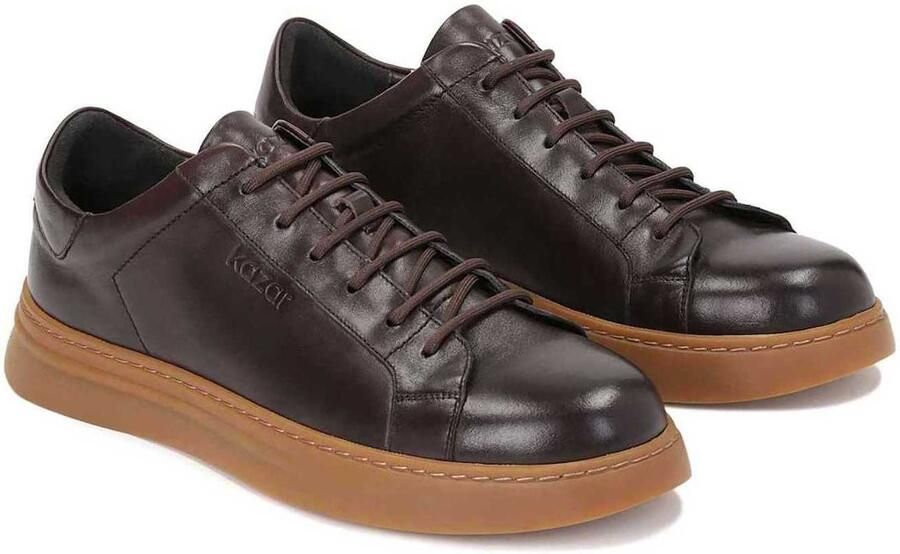 Kazar Sneakers laag chocoladebruin - Foto 3