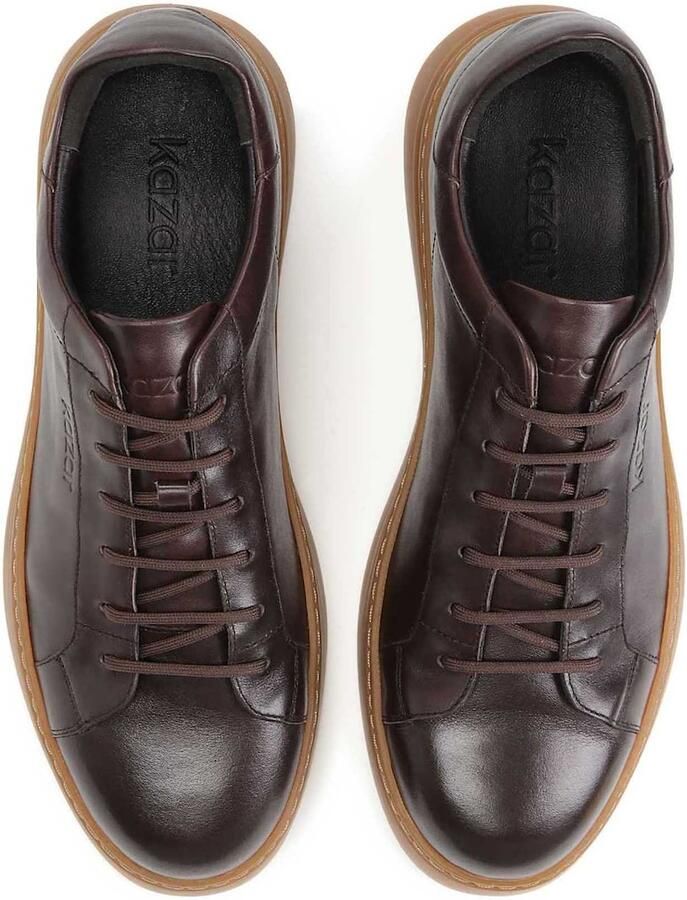 Kazar Sneakers laag chocoladebruin - Foto 4