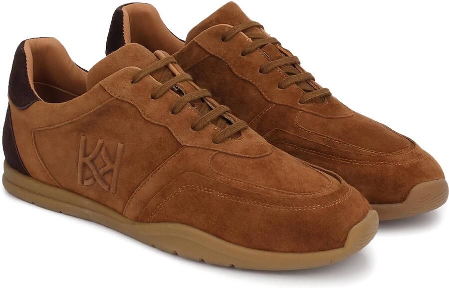 Kazar Sneakers laag chocoladebruin lichtbruin - Foto 3