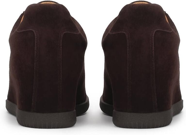 Kazar Sneakers laag donkerbruin - Foto 4