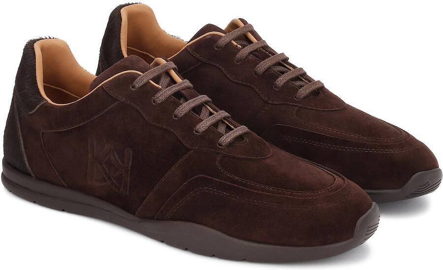 Kazar Sneakers laag donkerbruin - Foto 3