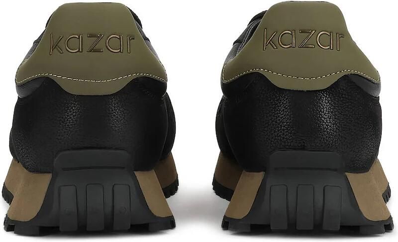 Kazar Sneakers laag groen zwart - Foto 4