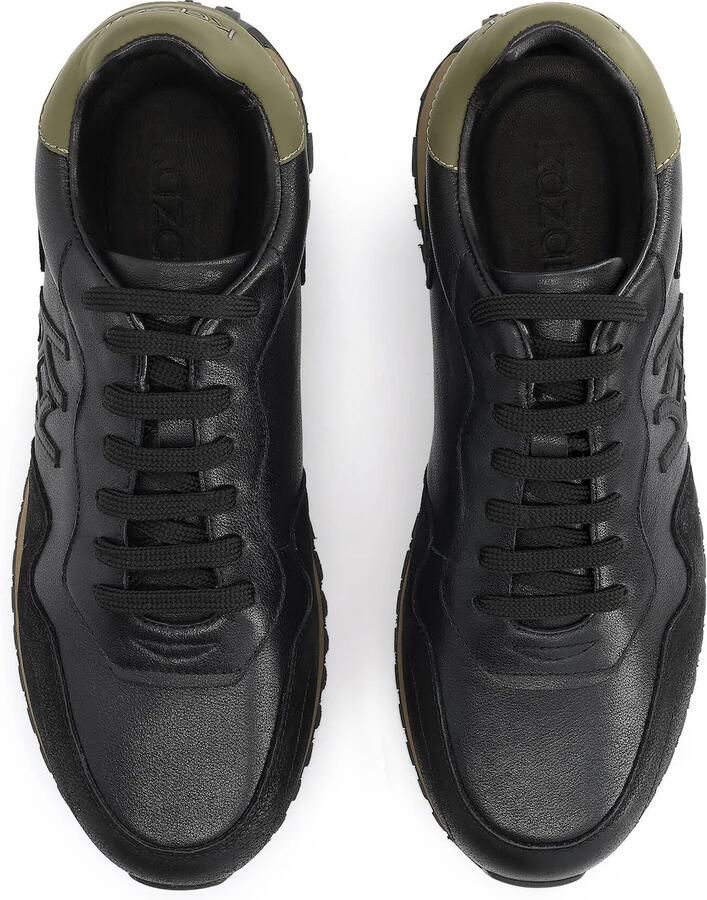 Kazar Sneakers laag groen zwart - Foto 2