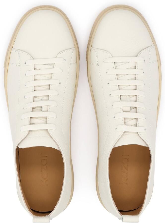 Kazar Leather sneakers with contrasting sole - Foto 4