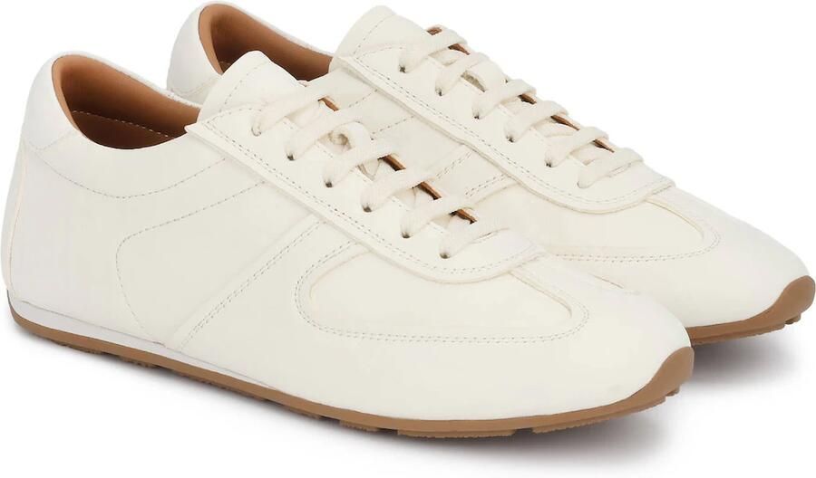 Kazar Leather sneakers with brown sole - Foto 3