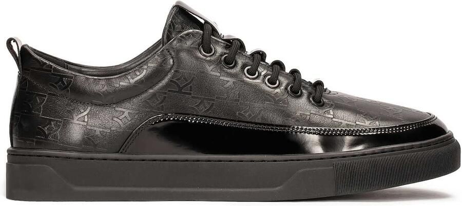 Kazar Zwarte sneakers met reliëfpatroon - Foto 5