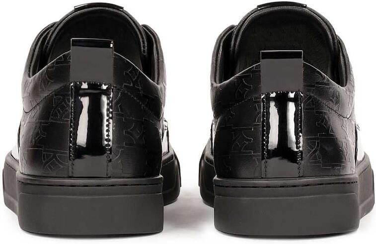 Kazar Zwarte sneakers met reliëfpatroon - Foto 4